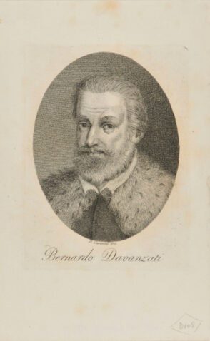 Portrait of Bernardo Davanzati