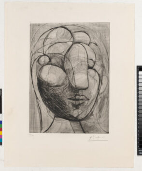 Sculpture. Head of Marie-Thérèse