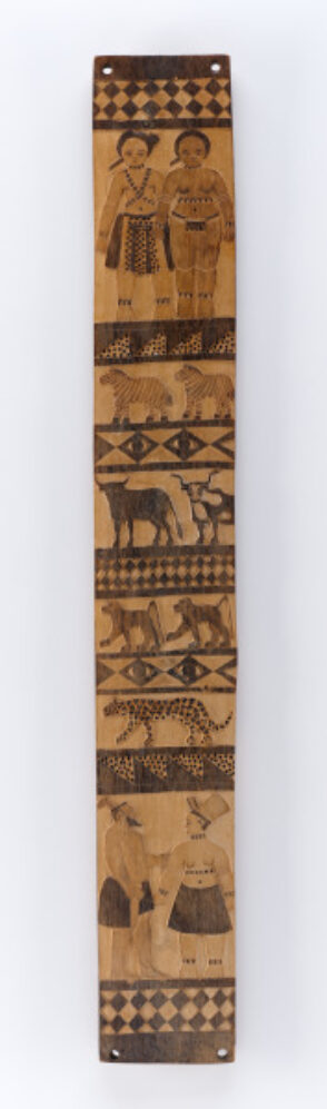 Storage-Rack Panels with Figures and Animals