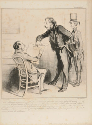 Yes sir, in exchange for a small premium with our insurance, you can be assured for death….for death in a proper gentlemanly manner. When you go off in a fine hearse, very comfortable, to be mourned by the poor people of the district, and leaving an inconsolable widow in golden letters on your grave…. – And if you don’t keep your promises? – Then you can still give us a receipt and sue us before a tribunal.