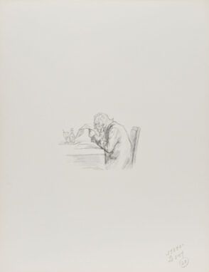 Man Reading Newspaper