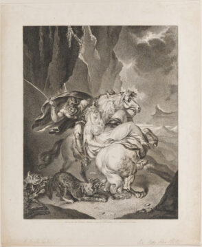 The Wolves Descending from the Alps