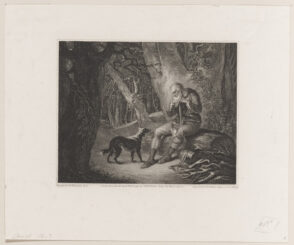 Girl Reading to Elderly Couple