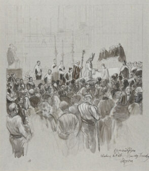 Maundy Thursday, Washing the Feet, Segovia Cathedral