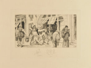 The Students Jeering the Hunchback