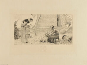 The Priest Looking after the Child