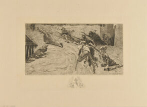 The Beggars Pursuing the Student