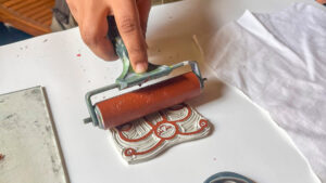 Carving Connection: Solidarity Printmaking Workshop