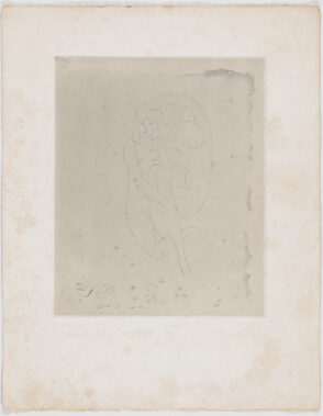 La coiffure d’Hérodiade (refused etching)